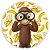 Mini Painel - George O Curioso - Sublimado 3D - Imagem 1
