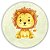 Mini Painel - Leao - Sublimado 3D - Imagem 1