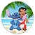 Mini Painel - Lilo e Stitch - Sublimado 3D - Imagem 1