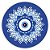Mini Painel - Mandala Azul - Sublimado 3D - Imagem 1