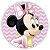 Mini Painel - Minnie Baby Rosa - Sublimado 3D - Imagem 1