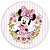 Mini Painel - Minnie Rosa - Sublimado 3D - Imagem 2