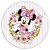 Mini Painel - Minnie Rosa - Sublimado 3D - Imagem 2