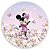 Mini Painel - Minnie Rosa - Sublimado 3D - Imagem 1