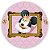 Mini Painel - Minnie Rosa - Sublimado 3D - Imagem 1