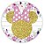 Mini Painel - Minnie Silhueta Rosa - Sublimado 3D - Imagem 4