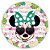 Mini Painel - Minnie Tropical Rosa - Sublimado 3D - Imagem 4