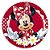 Mini Painel - Minnie Vermelha - Sublimado 3D - Imagem 2