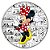 Mini Painel - Minnie Vermelha - Sublimado 3D - Imagem 1