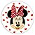 Mini Painel - Minnie Vermelha - Sublimado 3D - Imagem 4