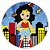 Mini Painel - Mulher Maravilha Cute - Sublimado 3D - Imagem 1