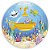 Mini Painel - Mundo Bita Fundo do Mar - Sublimado 3D - Imagem 1