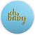 Mini Painel - Oh Baby Azul Bebe - Sublimado 3D - Imagem 1