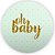Mini Painel - Oh Baby Verde Claro - Sublimado 3D - Imagem 1