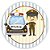 Mini Painel - Policia - Sublimado 3D - Imagem 1