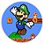 Mini Painel - Super Mario - Luigi - Sublimado 3D - Imagem 1