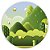 Mini Painel - Super Mario Fundo - Sublimado 3D - Imagem 1