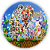Painel Redondo - Sonic - Sublimado 3D - Imagem 1