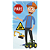 Faixa Lateral - Blippi - Sublimado 3D - Imagem 1