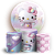 KIT Redondo e Trio - Hello Kitty - Sublimado 3D - Imagem 1