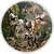 Painel Redondo - Dinossauro Jurassic - Sublimado 3D - Imagem 1