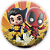 Mini Painel - Wolverine E Deadpool - Sublimado 3D - Imagem 1
