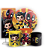 KIT Redondo Trio e Faixa - Wolverine E Deadpool - Sublimado 3D - Imagem 1
