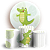 KIT Redondo e Trio - Jacare Baby - Sublimado 3D - Imagem 1