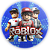 Painel Redondo - Roblox - Sublimado 3D - Imagem 1