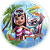 Painel Redondo - Stitch Pool Party - Sublimado 3D - Imagem 1