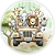 Painel Redondo - Safari - Sublimado 3D - Imagem 1