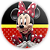 Painel Redondo - Minnie - Sublimado 3D - Imagem 1