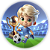 Painel Redondo - Futebol - Sublimado 3D - Imagem 1