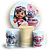 KIT Redondo e Trio - Stitch Pool Party - Sublimado 3D - Imagem 1