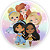 Painel Redondo - Princesas - Sublimado 3D - Imagem 1