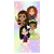 Faixa Lateral - Princesas - Sublimado 3D - Imagem 1