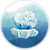 Painel Redondo - Fundo Do Mar  - Sublimado 3D - Imagem 1