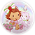 Painel Redondo - Moranguinho Baby - Sublimado 3D - Imagem 1