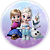 Painel Redondo - Frozen - Sublimado 3D - Imagem 1