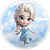 Painel Redondo - Frozen - Sublimado 3D - Imagem 1