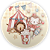 Painel Redondo - Circo - Sublimado 3D - Imagem 1