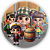 Painel Redondo - Chaves - Sublimado 3D - Imagem 1