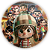 Painel Redondo - Chaves - Sublimado 3D - Imagem 1