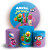 KIT Redondo e Trio - Doces Fini  - Sublimado 3D - Imagem 1