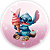 Painel Redondo - Stitch Confeitaria - Sublimado 3D - Imagem 1