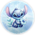 Painel Redondo - Stitch - Sublimado 3D - Imagem 1