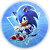 Painel Redondo - Sonic - Sublimado 3D - Imagem 1