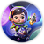 Painel Redondo - Astrounauta - Sublimado 3D - Imagem 1