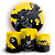 KIT Redondo e Trio - Batman - Sublimado 3D - Imagem 1