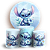KIT Redondo e Trio - Stitch - Sublimado 3D - Imagem 1